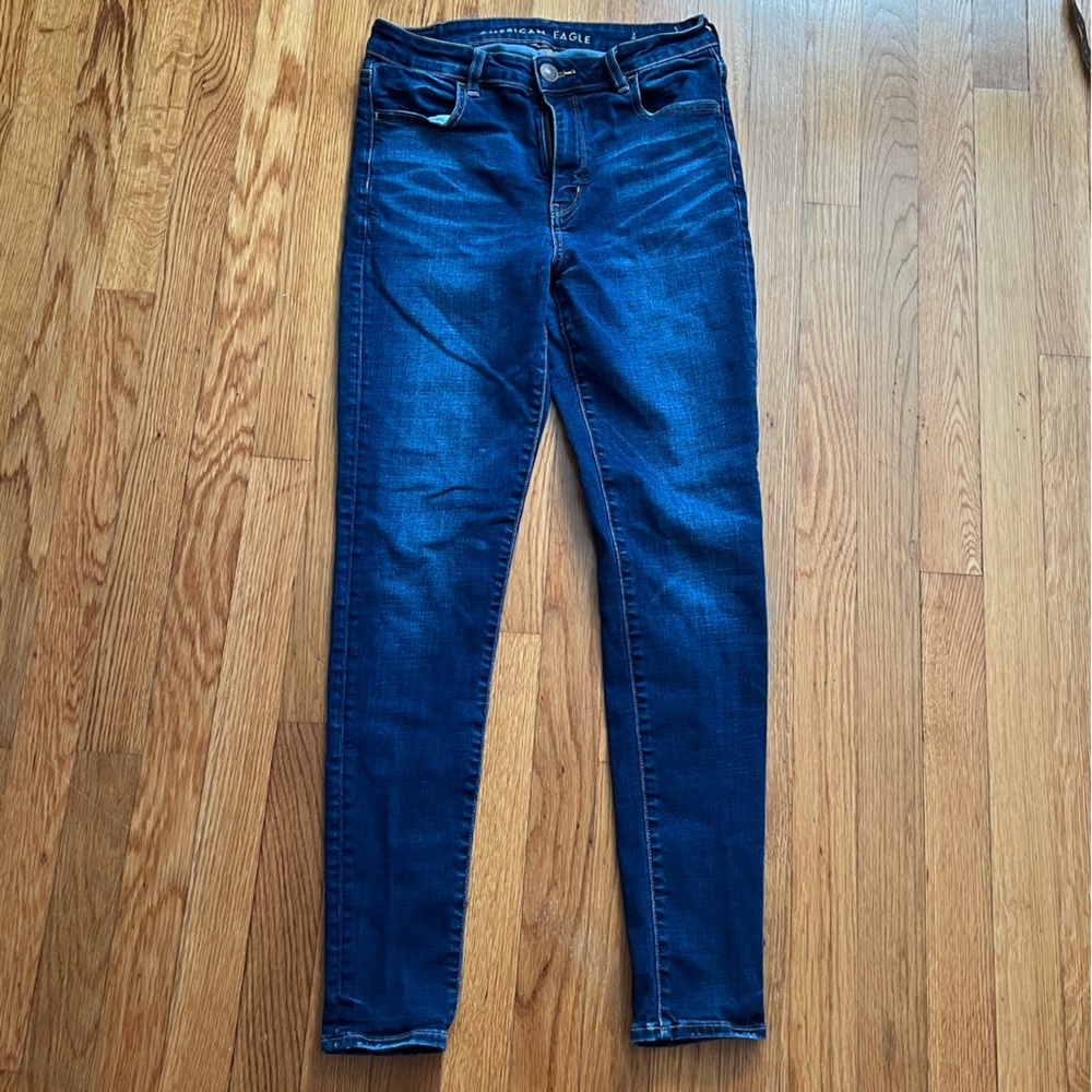 American Eagle Hi Rise Jeggings size 10 regular
